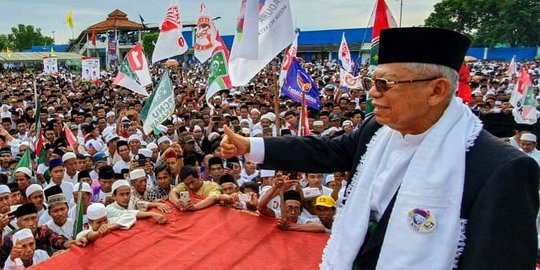 Ma'ruf Amin Curiga Ada Konsolidasi di Banten Berujung Video Hoaks Server KPU