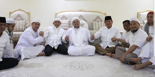 Lewat Teleconference, Rizieq Dijadwalkan Berorasi di Kampanye Prabowo