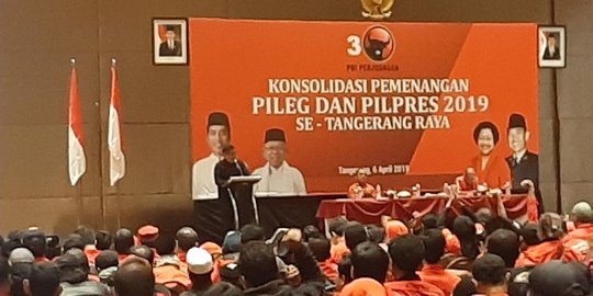 Gelar Konsolidasi Pemenangan, PDIP Minta Kader Militan Menangkan Jokowi-Ma'ruf