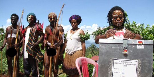 12 Kabupaten di Papua Masih Gunakan Sistem Noken untuk Pemilu