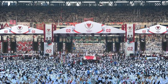 BPN Sebut Kampanye Prabowo-Sandi di GBK Terbesar di Pilpres 2019