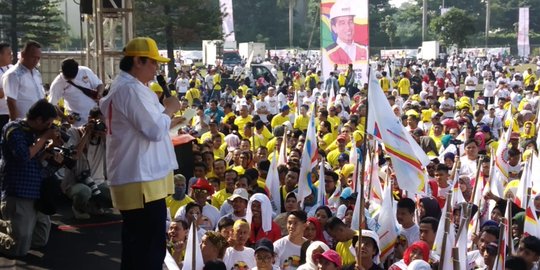Di Hadapan Airlangga, 5 Serikat Pekerja Deklarasi Dukungan Jokowi