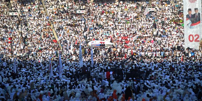 Lihat Massa Pro Prabowo di GBK, Ma'ruf Amin Biasa Saja