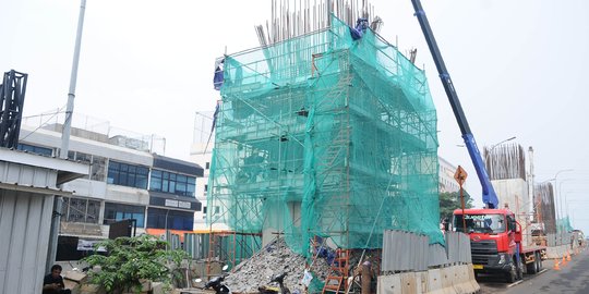 Memantau Progres 6 Ruas Tol Jakarta di Kelapa Gading