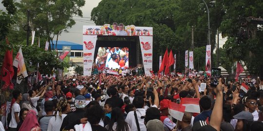 Pencoblosan 10 Hari Lagi, Jokowi Minta Pendukung di Tangerang Gaspol