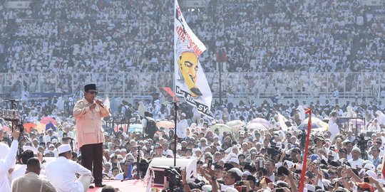 Gerindra Nilai Kampanye Akbar di GBK Bukti Prabowo Tak Pro Khilafah