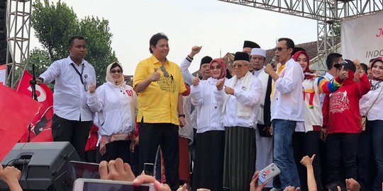 Airlangga: Jokowi-Ma'ruf Adopsi Tiga Program Golkar