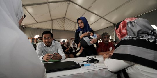Antrean Warga Urus Formulir A5 Demi Bisa Nyoblos di Pemilu 2019