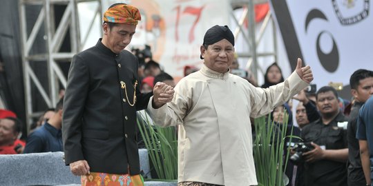 Jokowi Soal Imbauan Prabowo Putihkan TPS: Wah Rukun, Bagus, Kita Harapkan Semua Rukun