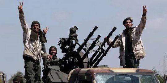 Pemberontak Libya Serang Ibu Kota, 21 orang Tewas
