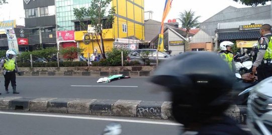 Wanita Tewas di Jalan Margonda Depok Akibat Kecelakaan Tunggal