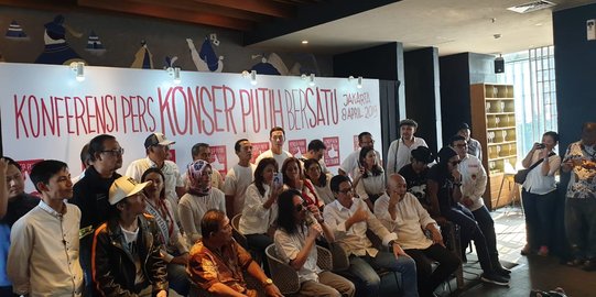 Ribuan Seniman & Komunitas Siap Meriahkan Konser Putih Jokowi di GBK