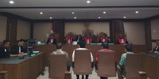 Kasus Suap Gatot Pujo Nugroho, Empat Mantan Anggota DPRD Sumut Jalani Sidang Vonis