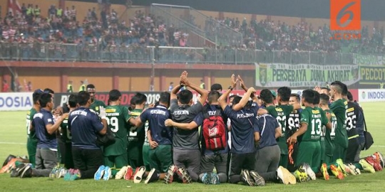 Perjalanan Persebaya: Sempat Alami Degradasi dan Dualisme, Kini ke Final Piala Presiden 2019