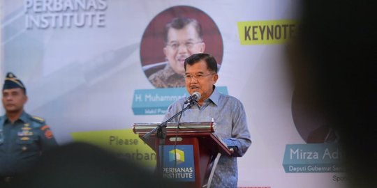 Soal Dana Pensiun Buat Koruptor, Wapres JK Nilai Prabowo Hanya Bergurau