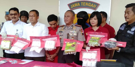 Polres Semarang Gagalkan Peredaran Sabu 8 Kg Senilai Rp 11,2 Miliar