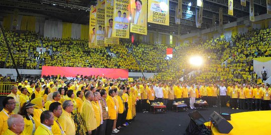 Kampanye Akbar Partai Golkar di Istora Senayan