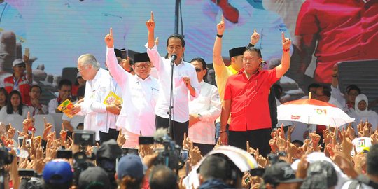 Sentilan-Sentilan Keras Jokowi Saat Orasi Kampanye | merdeka.com