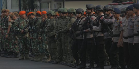 Jelang Pemilu, 4.000 Aparat TNI-Polri Gelar Apel Pengamanan di Bogor
