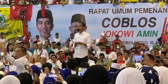 Jokowi: Pilpres di Jawa Timur Panas Banget