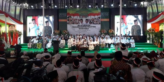 Santri dan Pengasuh Ponpes se-Indonesia Deklarasi Jihad Menangkan Jokowi-Ma'ruf