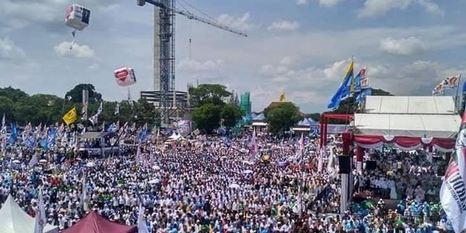 Prabowo Kampanye di Solo: Sebentar Lagi Indonesia Menang