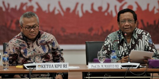 Perlawanan Mahfud MD Hadapi Penyebar Isu KPU Tidak Netral