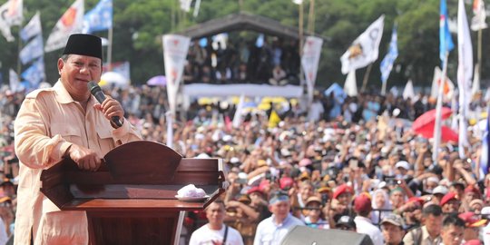 Sindir Survei yang Bohongi Rakyat, Prabowo Yakin Elektabilitasnya Capai 63%