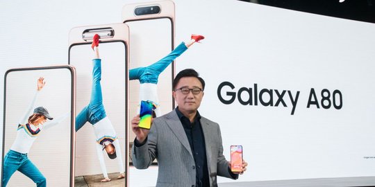 Dilaunching di Bangkok, Samsung Galaxy A80 Tampil Menawan dengan Kamera Putar