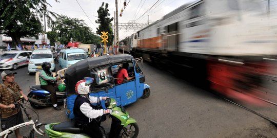 Pintu Perlintasan Kereta di Pisangan Lama Akan Ditutup Permanen