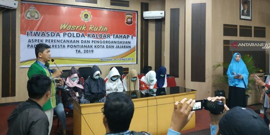 Kenakan Masker, Pengeroyok Siswi SMP di Pontianak Minta Maaf