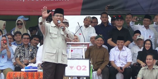 Habiburokhman Bangga Prabowo Gebrak Podium Kampanye