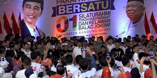 Relawan Balad Siap 'Banjiri' Kampanye Akbar Jokowi-Ma'ruf Amin di GBK