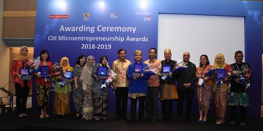 Dukung UMKM, Citibank Gelar Microentrepreneurship Awards 2018-2019