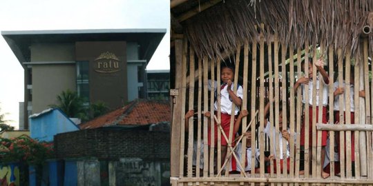 kota turun melejit di desa