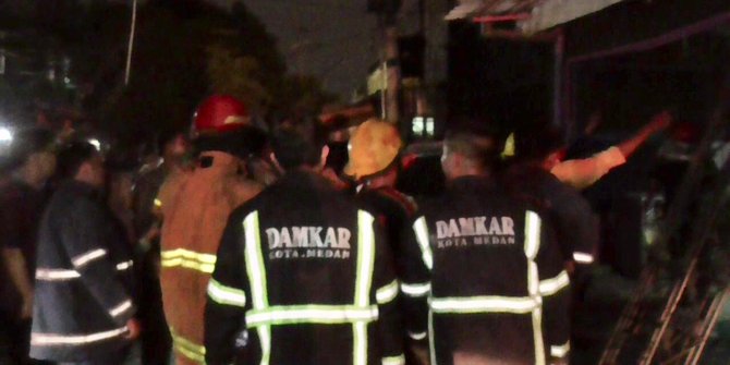 Ledakan Ruko di Medan Dipastikan Dipicu Gas, Polisi Dalami Dugaan Kelalaian