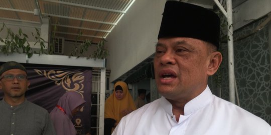 Jenderal Purn Gatot Nurmantyo Hadiri Pidato Kebangsaan Prabowo di Surabaya