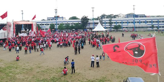 Dua Kampanye PDIP di Bandung Sepi