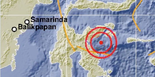 Sulteng Gempa Lagi, Guncangan Berkekuatan Magnitudo 5,0