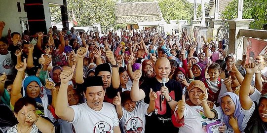 7 Ribu Relawan Arus Bawah Jokowi Bakal Hadiri Konser Putih Bersatu di GBK