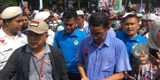 Kampanye di Tangerang, Sandi Ajak Pendukung Berjuang untuk Perubahan