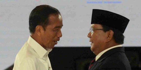 Jelang Masa Tenang, Jokowi Tinggalkan Prabowo