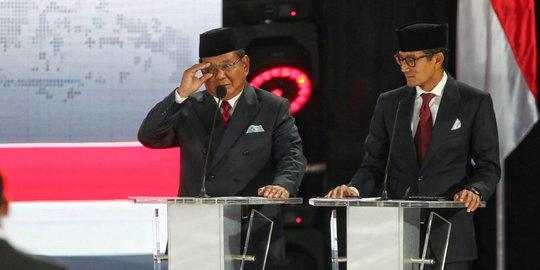 Sandiaga ke Prabowo: You Want Test Your Vice Presiden