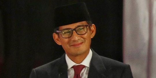 Sandiaga Tutup Debat Pamungkas dengan Ajakan Tusuk Prabowo Sandi