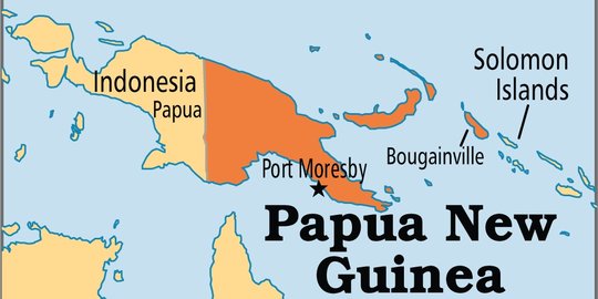 Mengintip Persiapan Pencoblosan di Perbatasan Indonesia-Papua Nugini