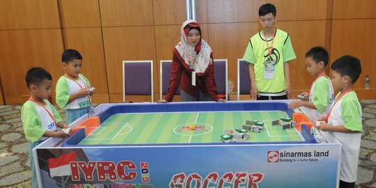 Semangat Anak-Anak Ikut Kompetisi Robot IYRC 2019