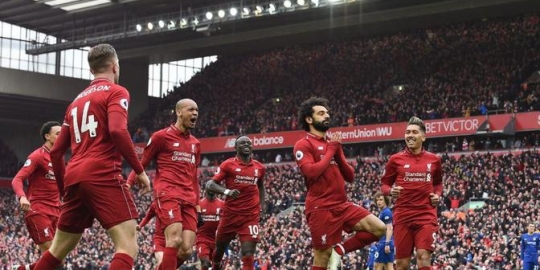 Liverpool Bungkam Chelsea 2-0, Mohamed Salah Cetak Gol Indah