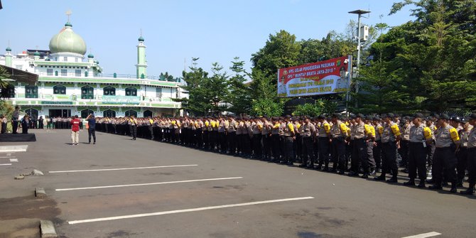 Polres Jaksel Cium Ada Indikasi Kelompok Ingin Ganggu TPS