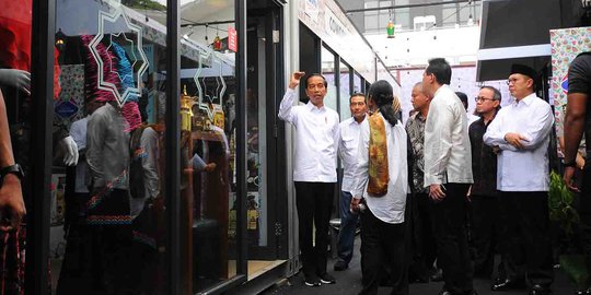 Ada Taman Halal, Jokowi Target Angkat Industri Halal Indonesia Berkelas Dunia