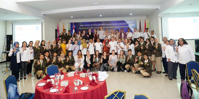 Tindak Lanjuti MoU, 25 Mahasiswa asal Belanda Kunjungi Poltekpar Medan